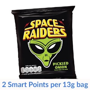 A packet of Space Raiders