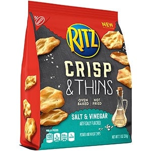 A bag of Ritz crisp and thins