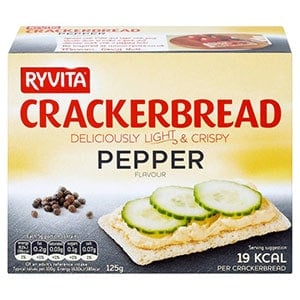 A box of Ryvita crackerbread