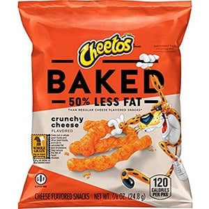 A packet of Cheetos Baked