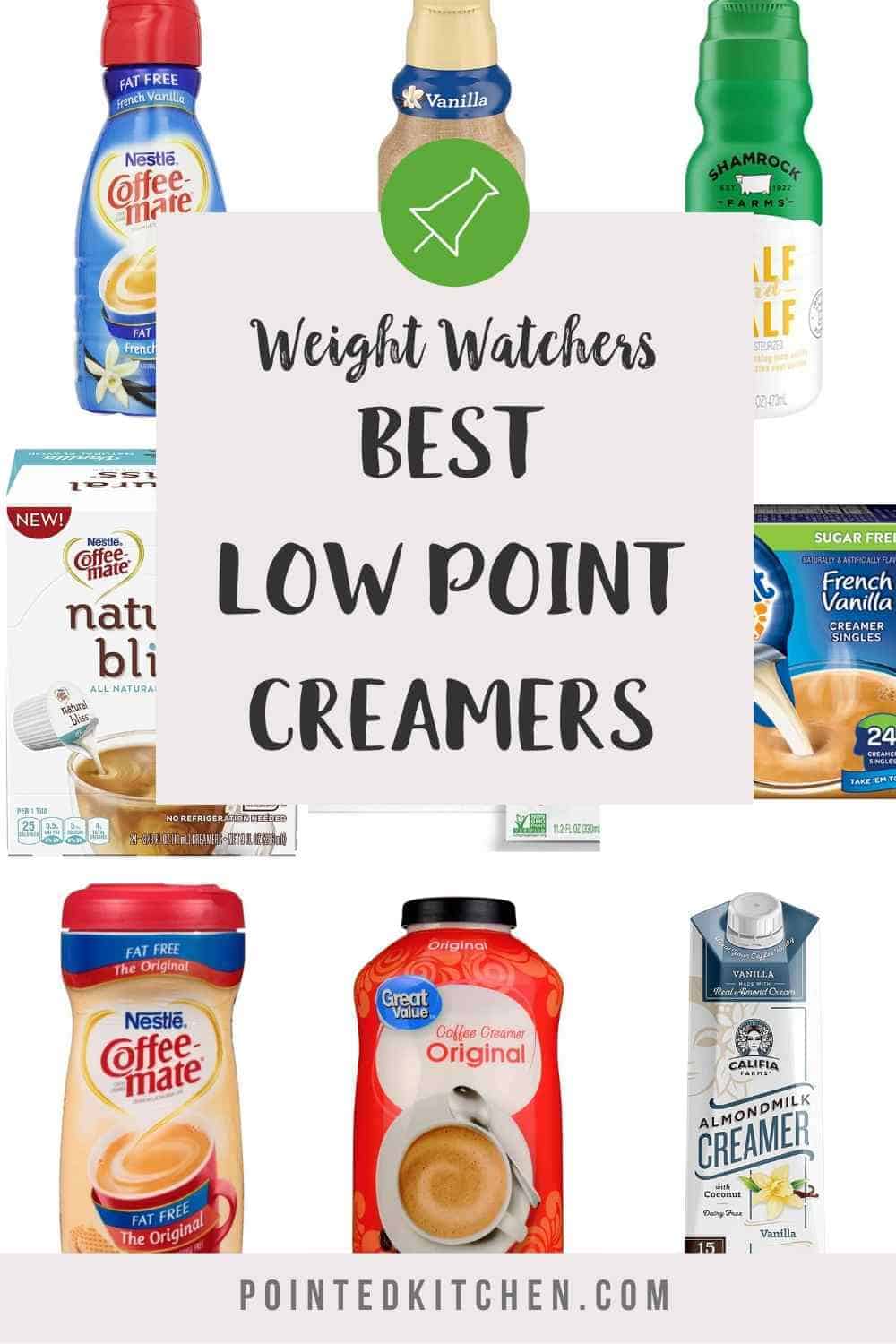 Low Point Coffee Creamers Weight Watchers Pointed Kitchen
