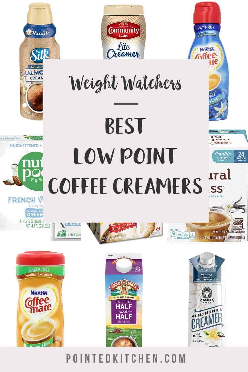 Low Point Coffee Creamers Weight Watchers Pointed Kitchen