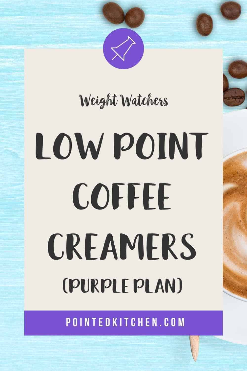 A collage of picture of coffee creamers