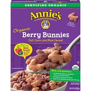 Annies Berry Bunnies - a low point cereal
