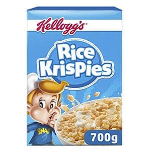 A box of rice krispies