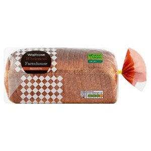 Low Smart Point Breads UK - Waitrose farmhouse wholemeal