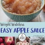 Pictures of how to make easy zero point apple sauce