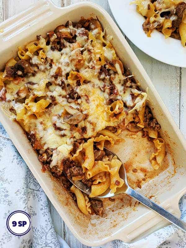 Pasta Bolognese Bake | Weight Watchers | Pointed Kitchen