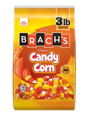 A bag of candy corn
