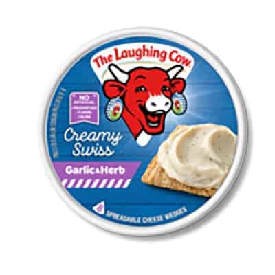 Laughing cow garlic - low point cheese