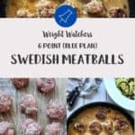 Various pictures of WW Swedish Meatballs