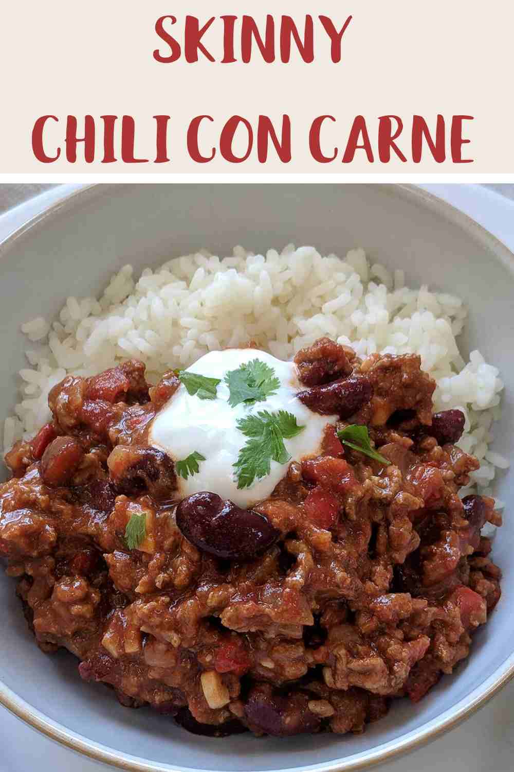 Chili Con Carne | Weight Watchers | Pointed Kitchen