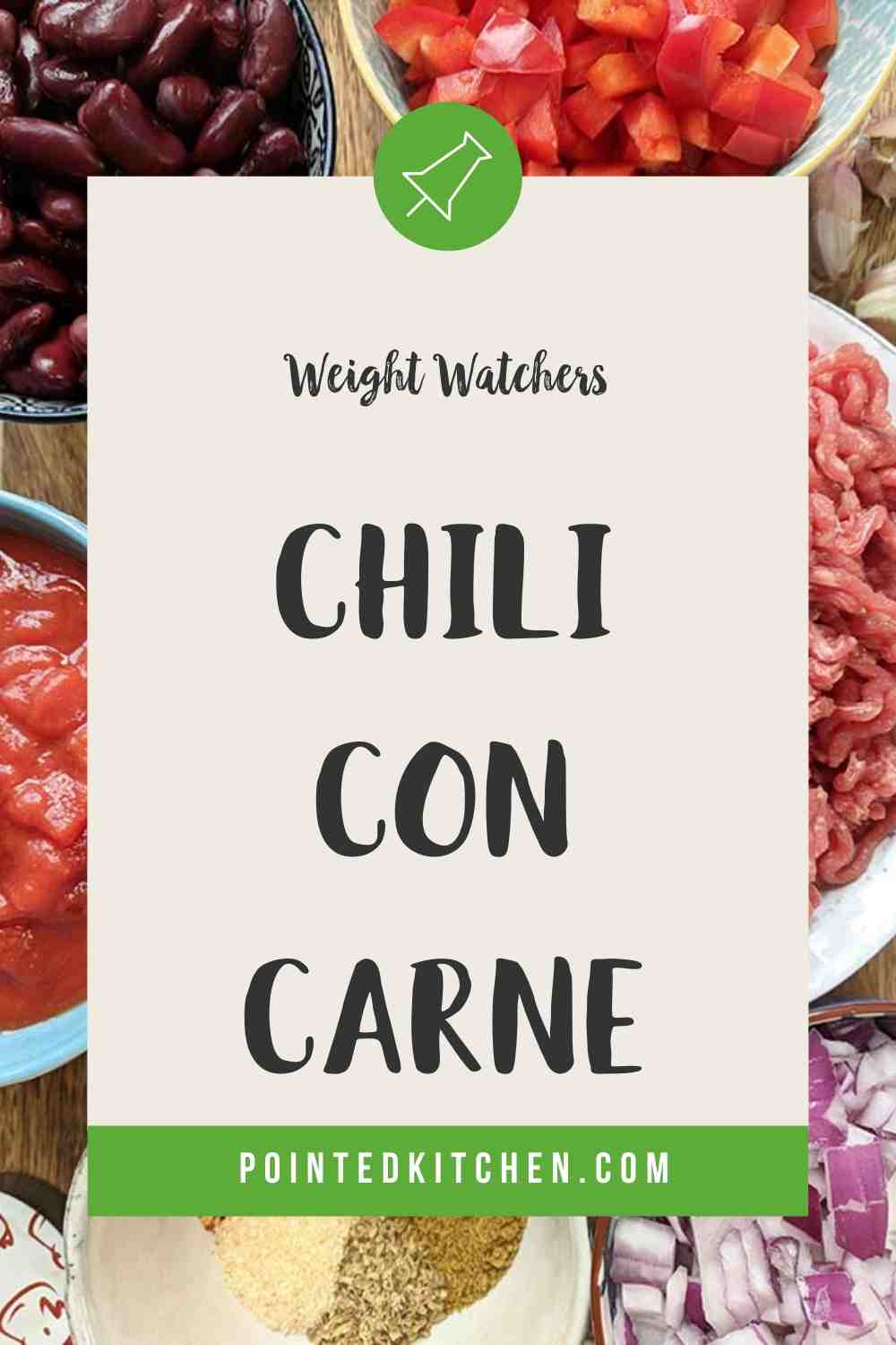 Weight Watchers Chilli Beef Recipe