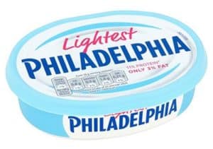 A tub of Lightest Philadelphia