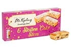 A box of Mr Kipling stollen slices
