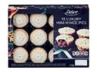 A box of Lidl mini mince pies