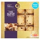 A box of sainsburys all butter mini mince pies