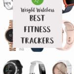 Different brands of fitness trackers