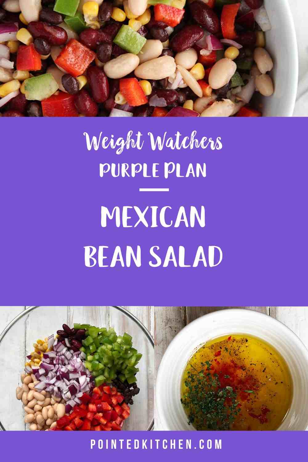Mexican Bean Salad Weight Watchers Pointed Kitchen