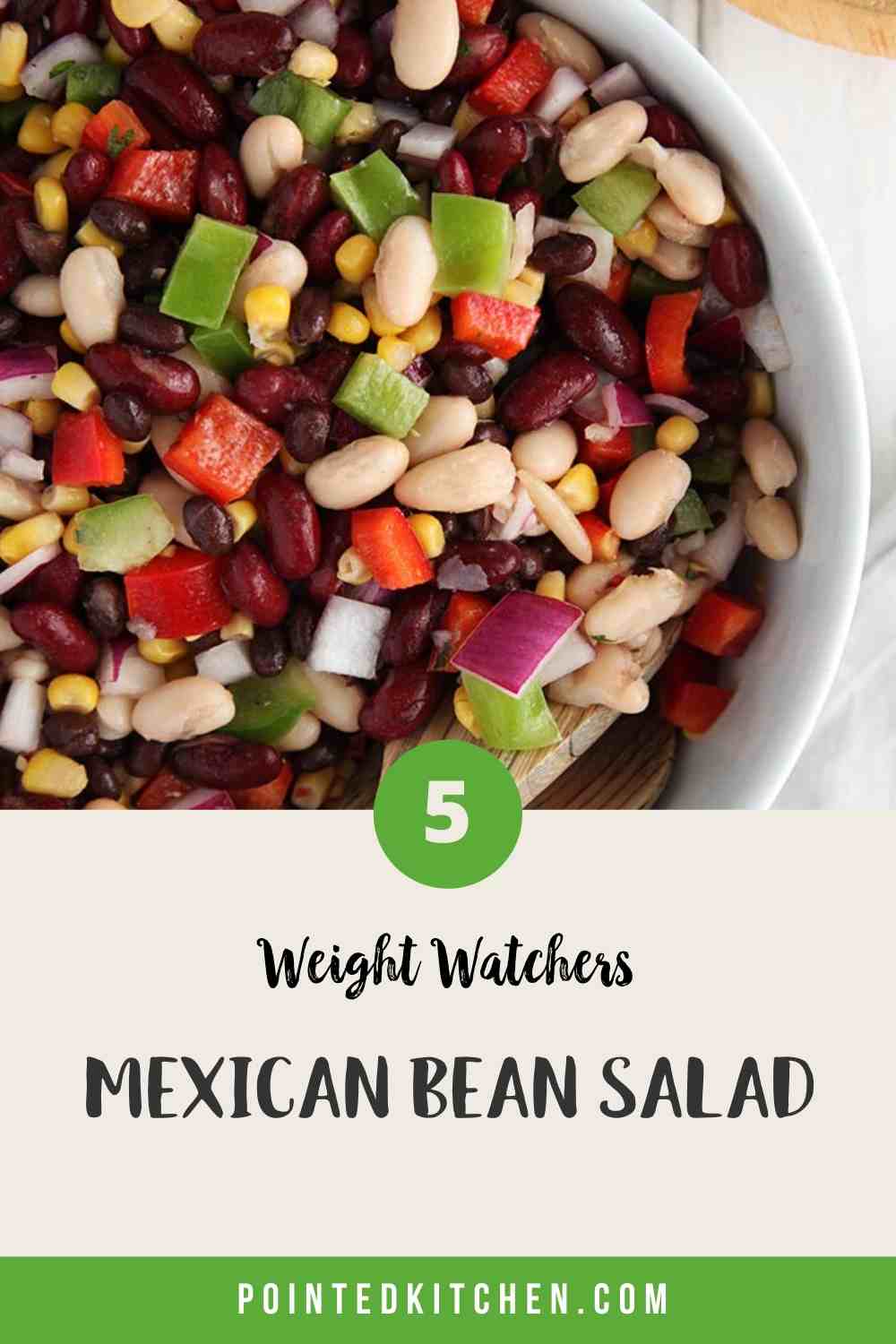 Mexican Bean Salad Weight Watchers Pointed Kitchen