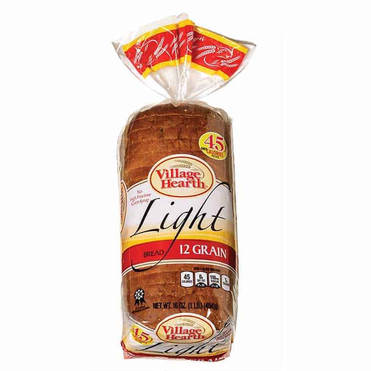 A loaf of Village Hearth Light 12 grain bread