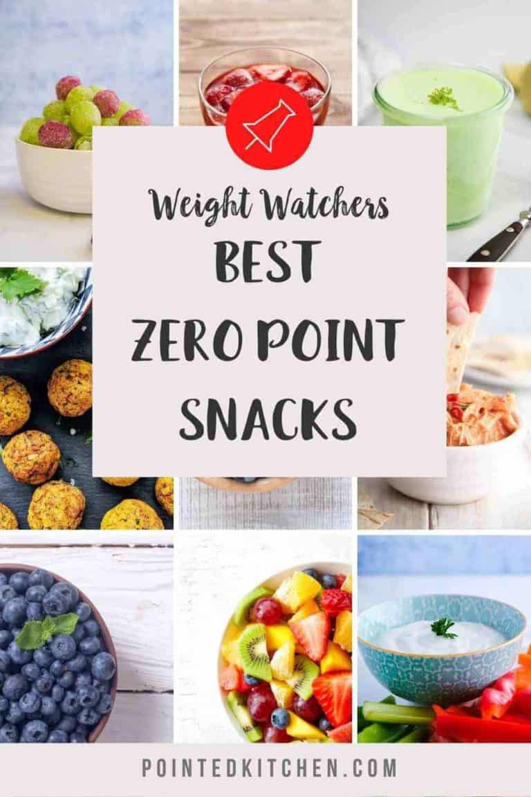 Best Zero Point Snacks | Weight Watchers | Pointed Kitchen