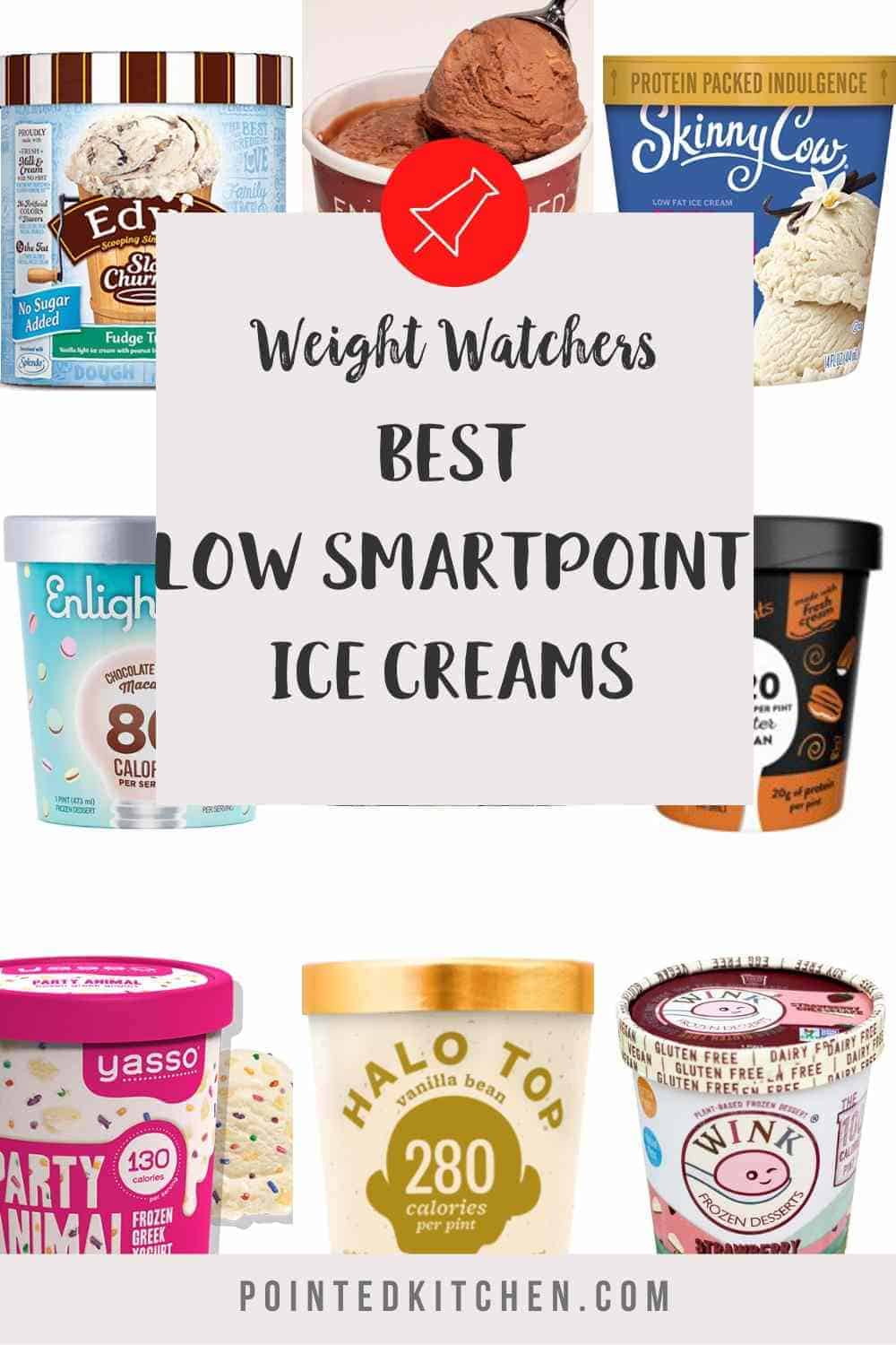 Low Point Ice Creams (2019) Weight Watchers Pointed Kitchen