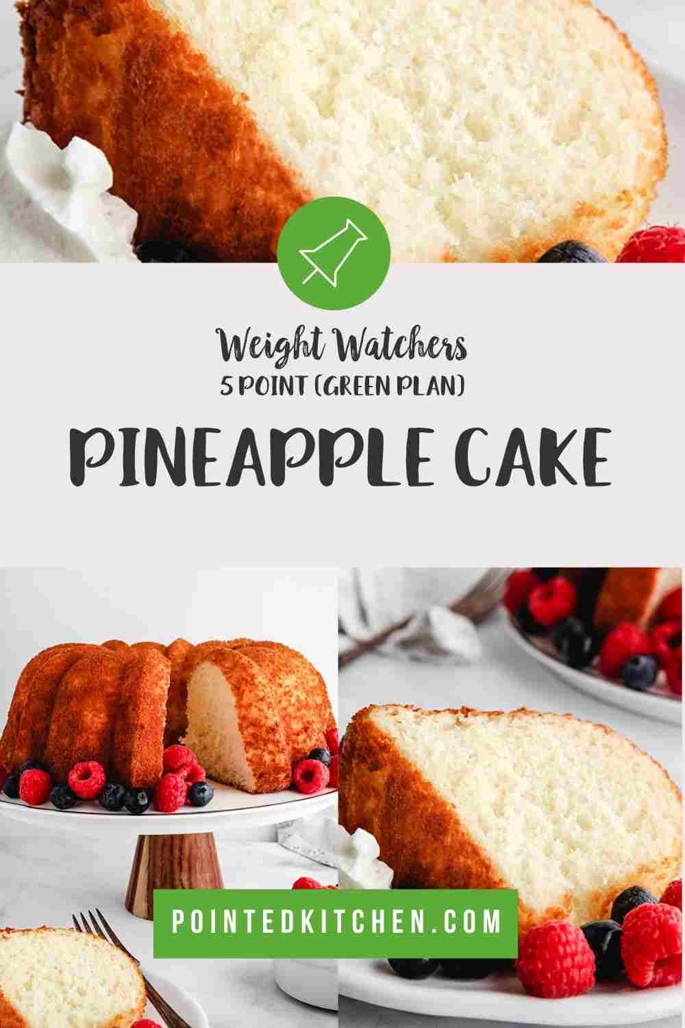 Pineapple Angel Food Cake Weight Watchers Pointed Kitchen