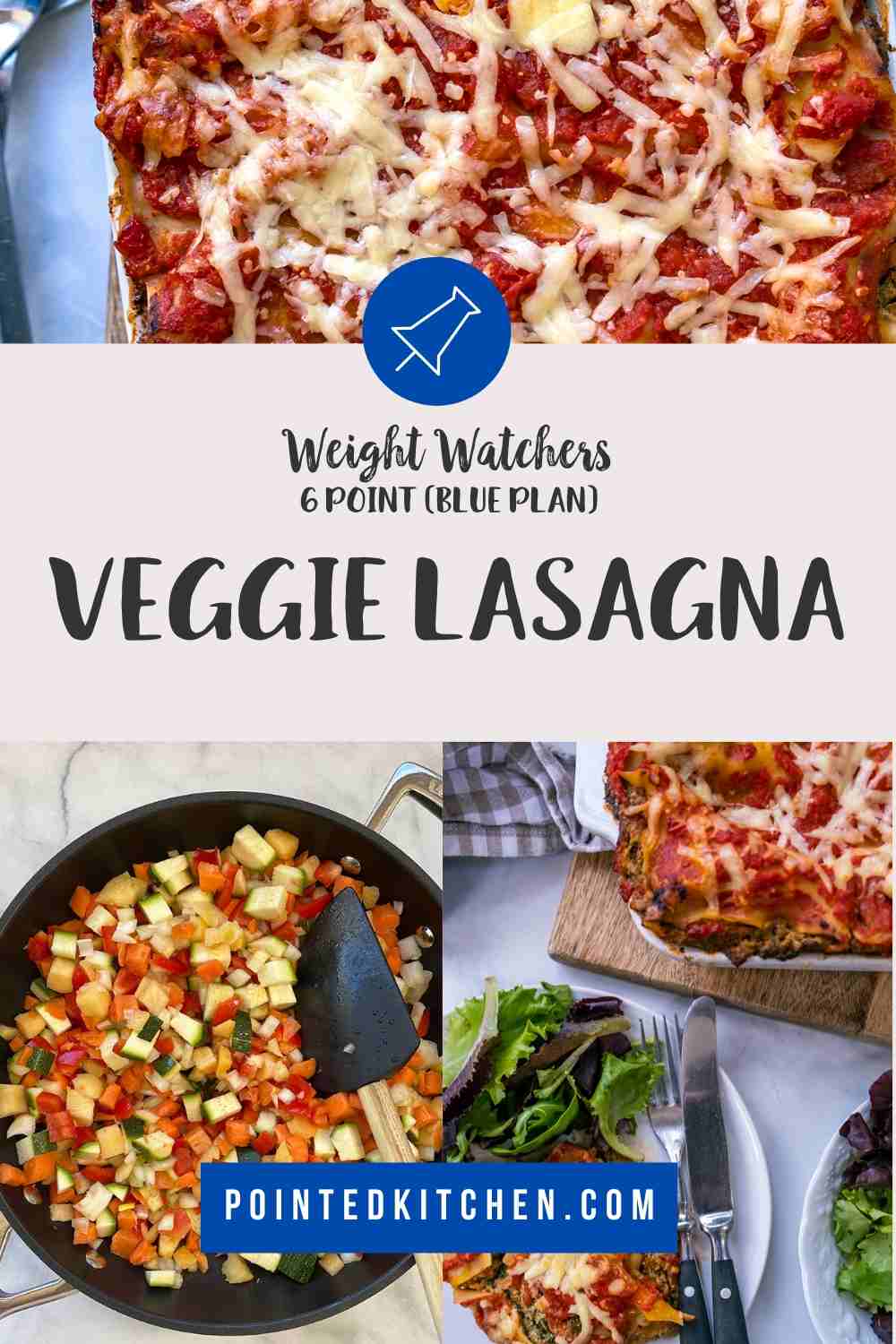 Vegetable Lasagna Weight Watchers Pointed Kitchen