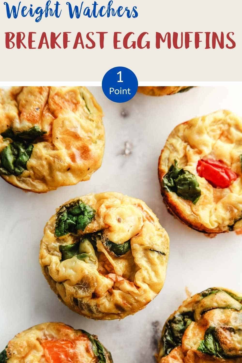 Breakfast Egg Muffins | Weight Watchers | Pointed Kitchen