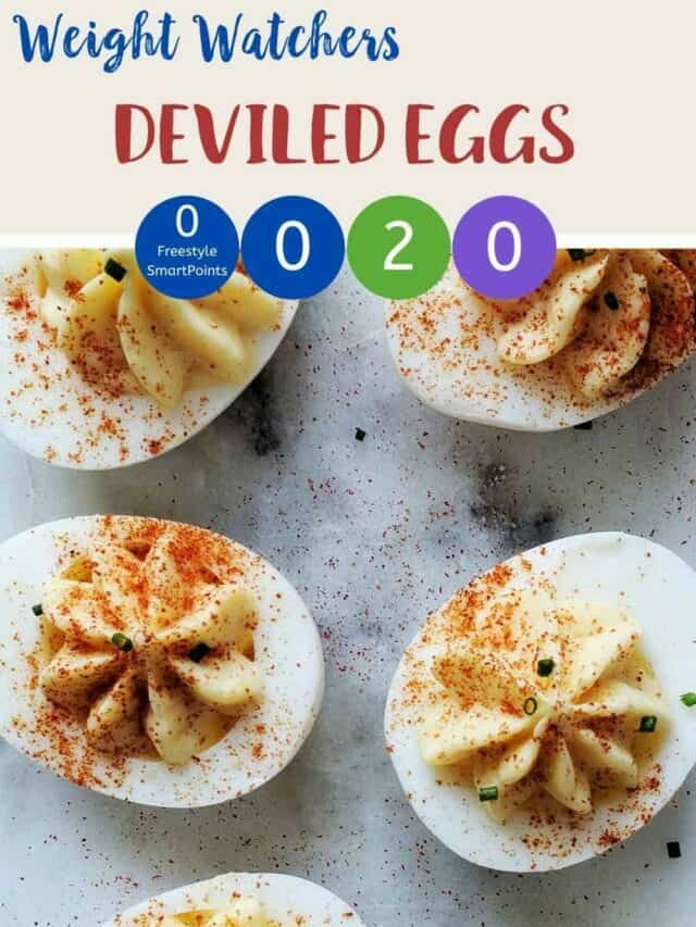 Easy Deviled Eggs for WW