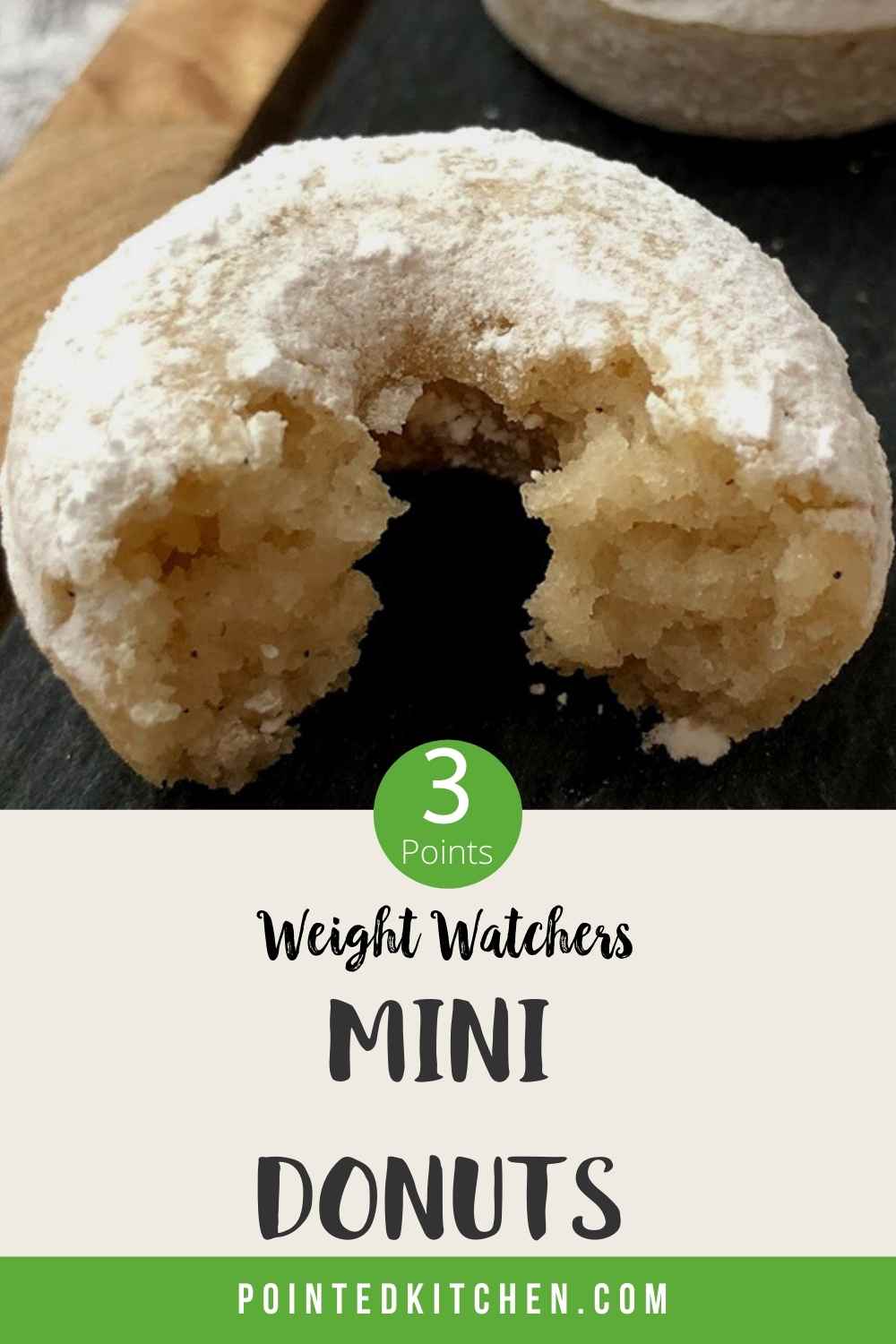 Mini Vanilla Doughnuts Weight Watchers Pointed Kitchen