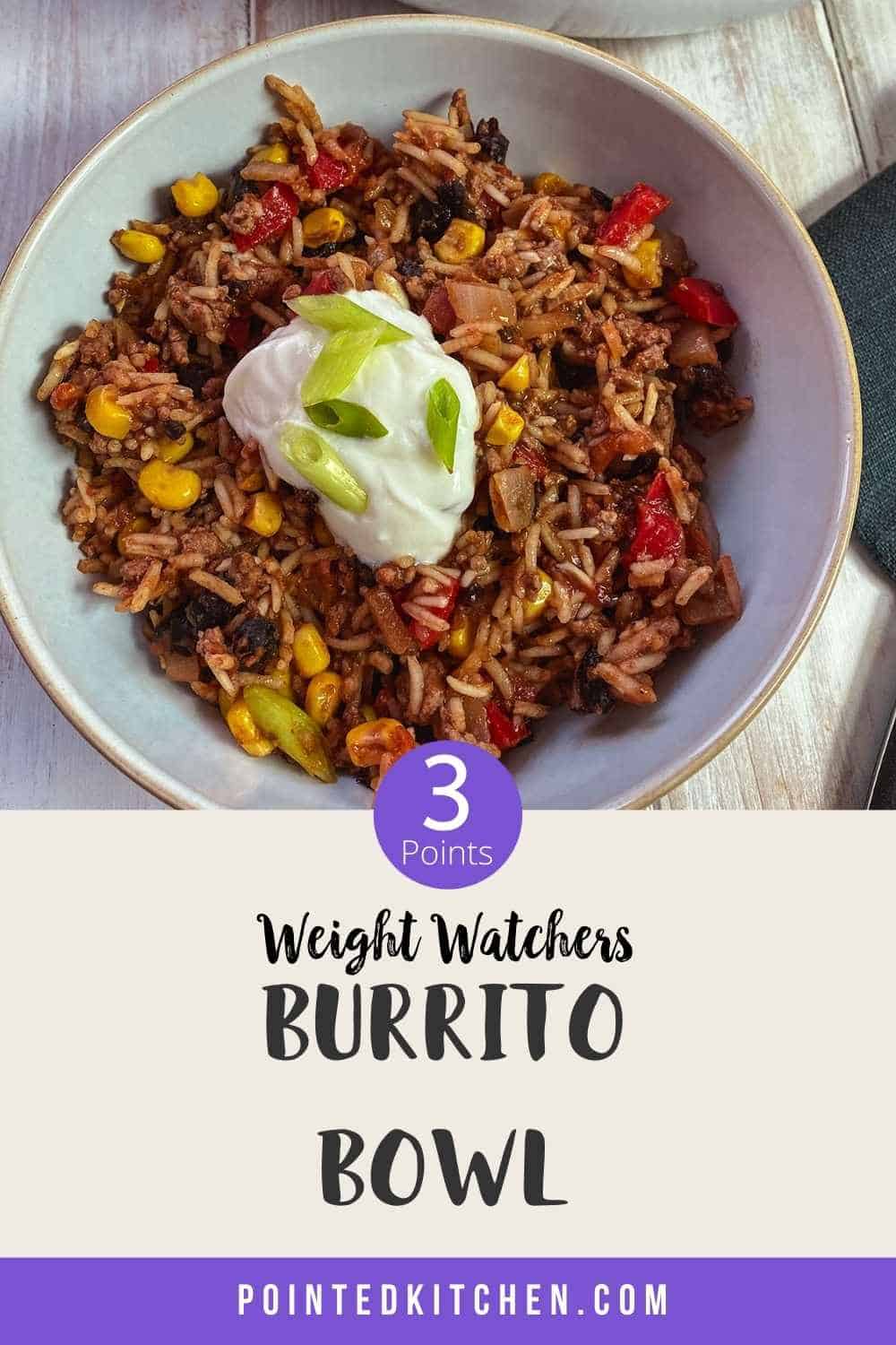 Burrito Bowl Weight Watchers Pointed Kitchen