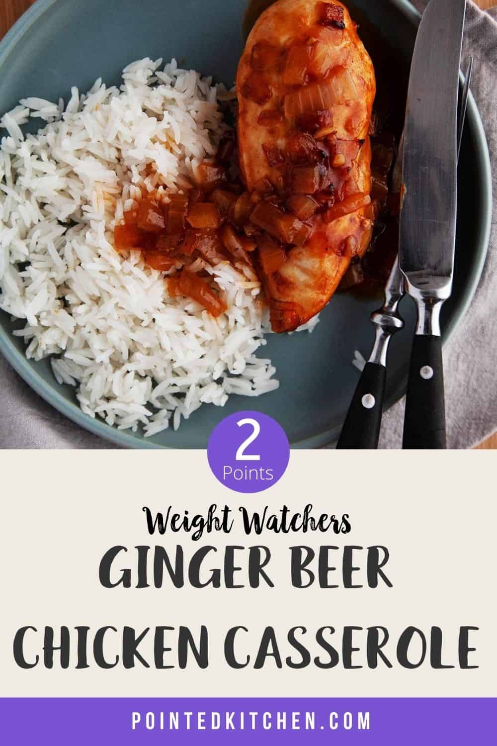 Ginger Beer Chicken | Weight Watchers | Pointed Kitchen