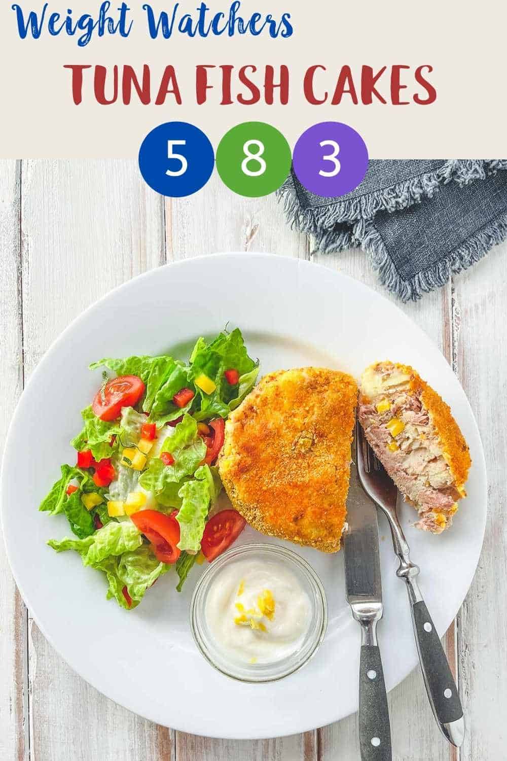 Tuna & Sweetcorn Fish Cakes Weight Watchers Pointed Kitchen