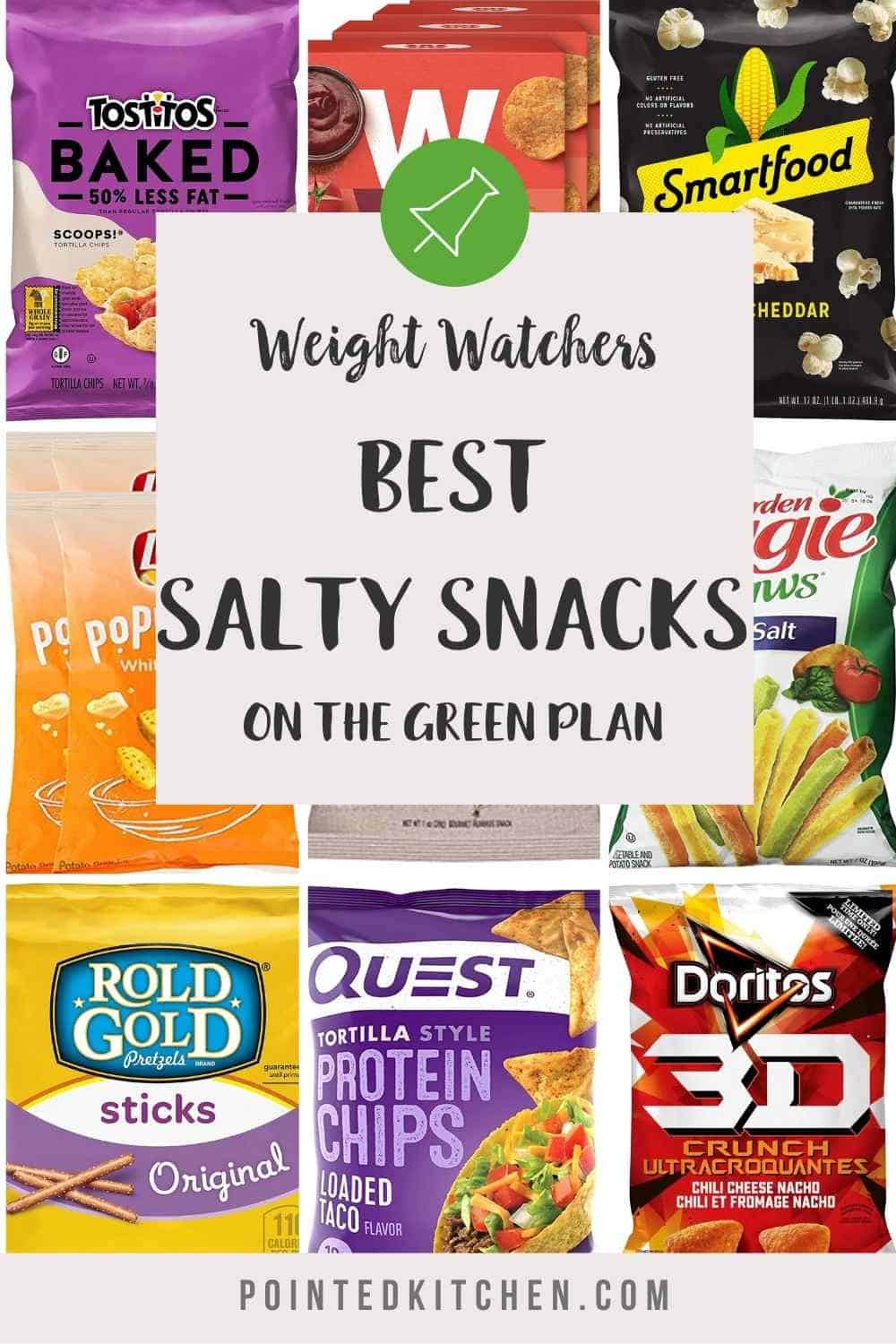 Best Salty Snacks | Weight Watchers | Pointed Kitchen