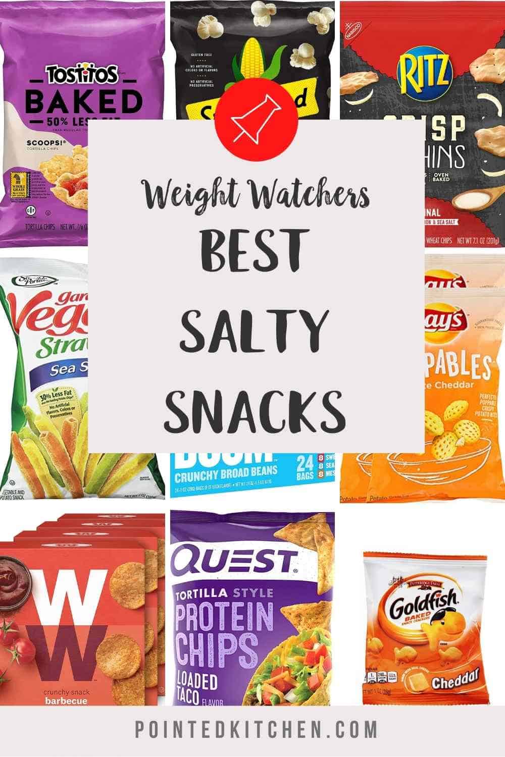 Best Salty Snacks | Weight Watchers | Pointed Kitchen