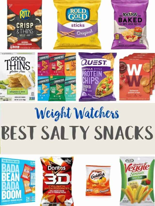 Best Salty Snacks | Weight Watchers | Pointed Kitchen