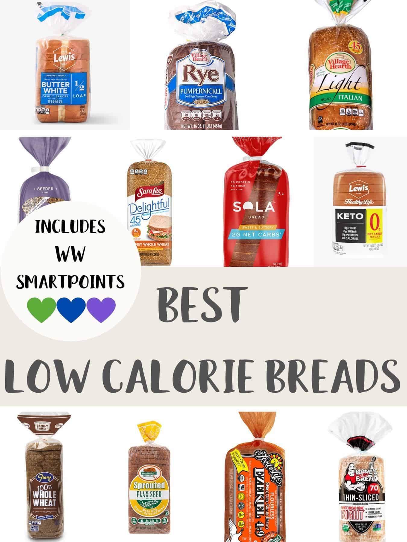 Best Low Calorie Breads | Pointed Kitchen