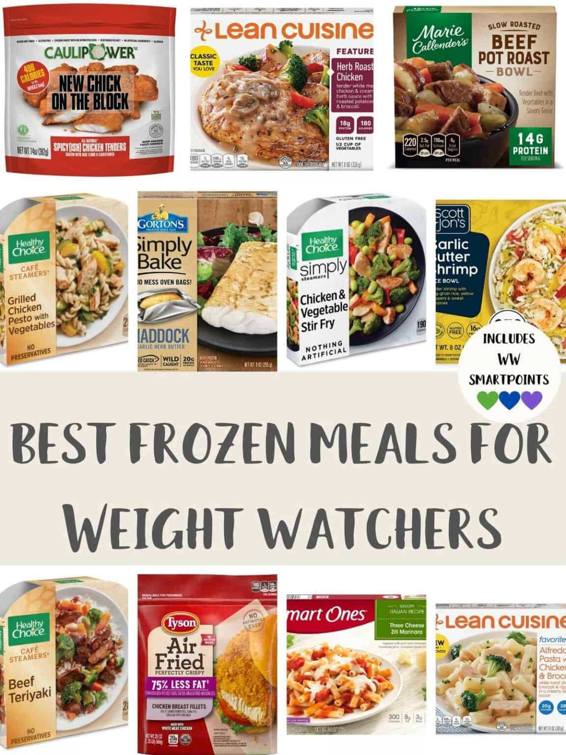 Best Frozen meals for Weight Watchers Pointed Kitchen