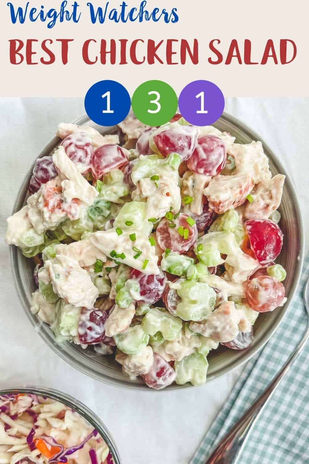 Best Chicken Salad | Weight Watchers | Pointed Kitchen