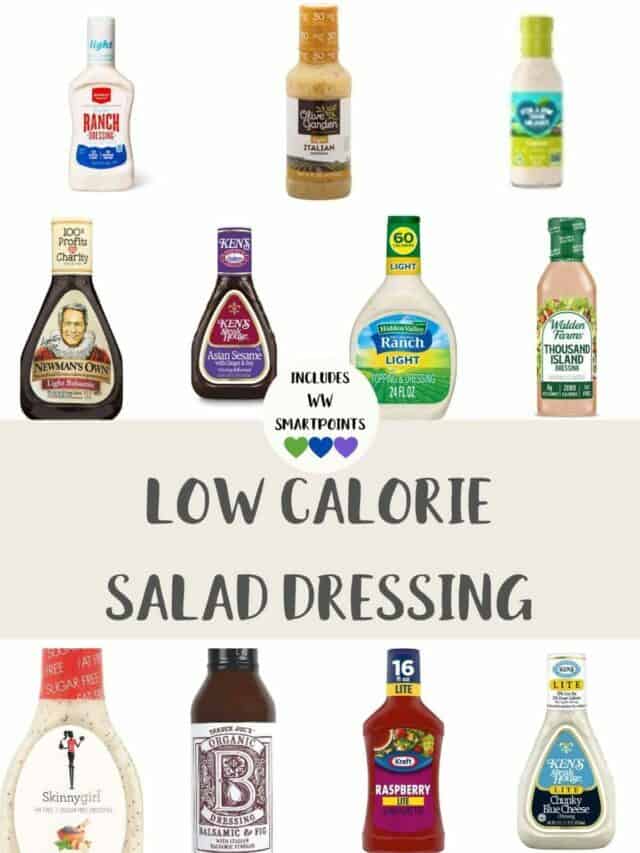 Lowest Calorie Salad Dressing Story