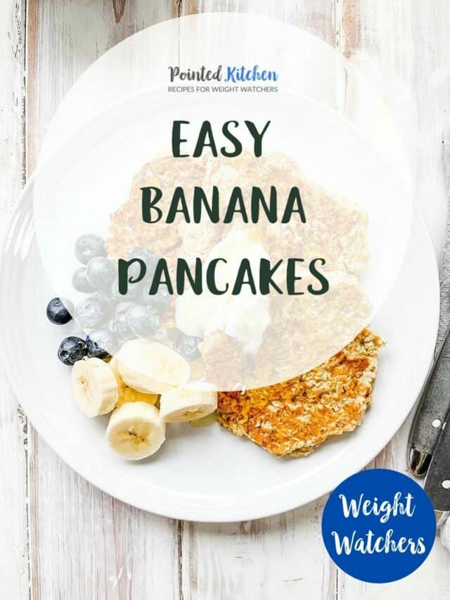 Easy Banana Pancakes for WW